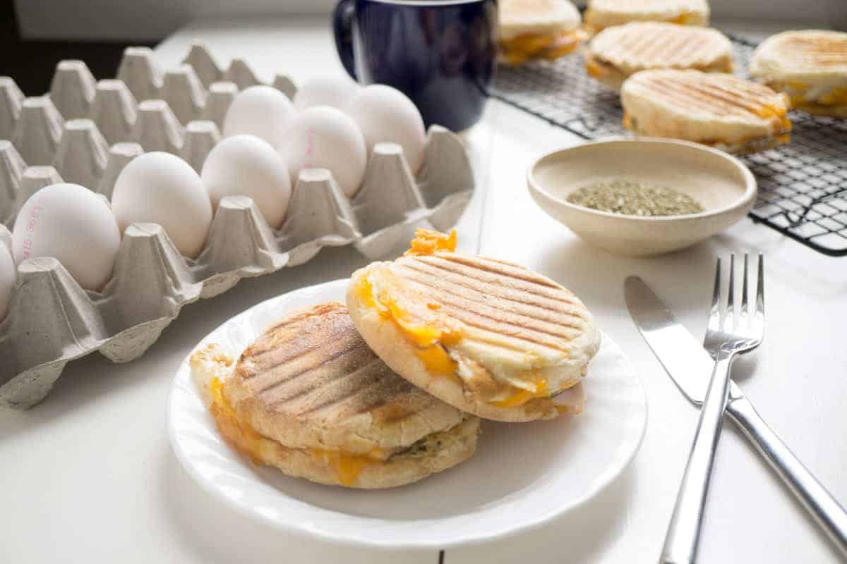 Make-Ahead, Healthy Egg McMuffin Copycats