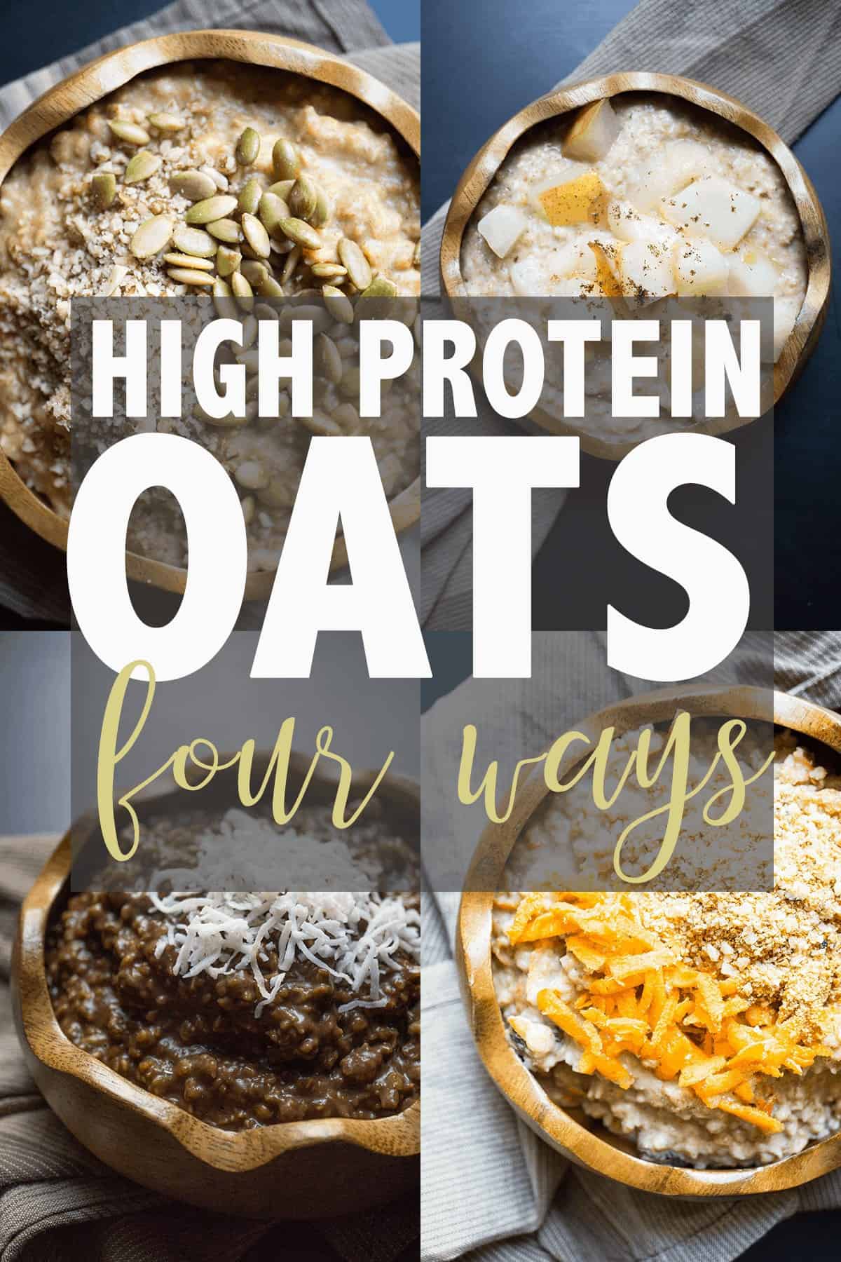 High Protein Oatmeal #highproteinbreakfast #highprotein #oatmeal #glutenfree #glutenfreebreakfast #healthybreakfast