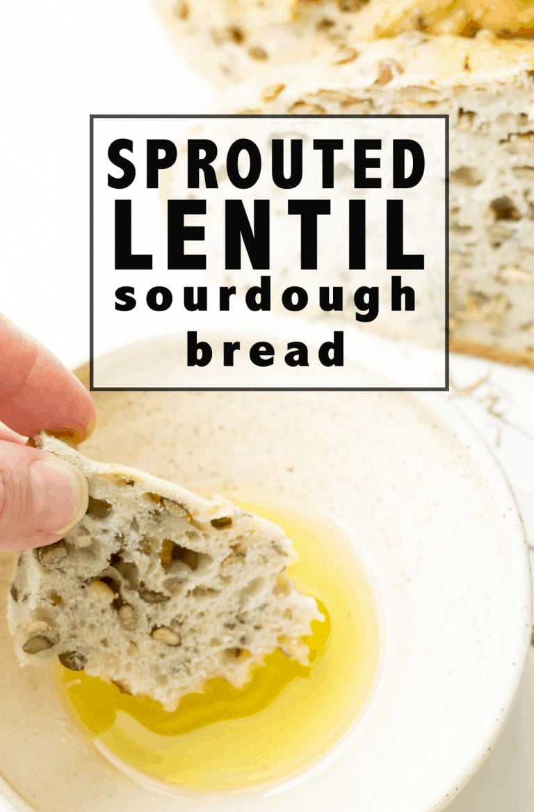 Sprouted Bread Recipe herbed lentil sourdough bread Smart Nutrition
