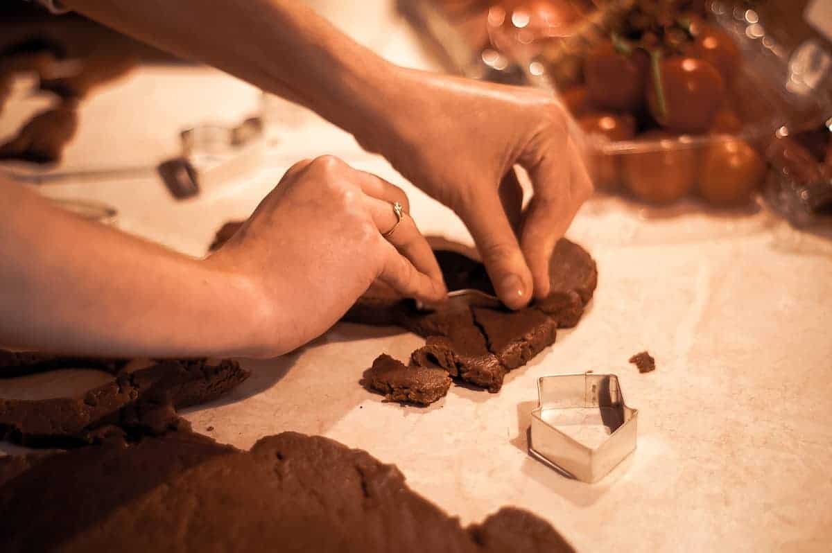 Repurpose Halloween Candy to Decorate Gingerbread Houses