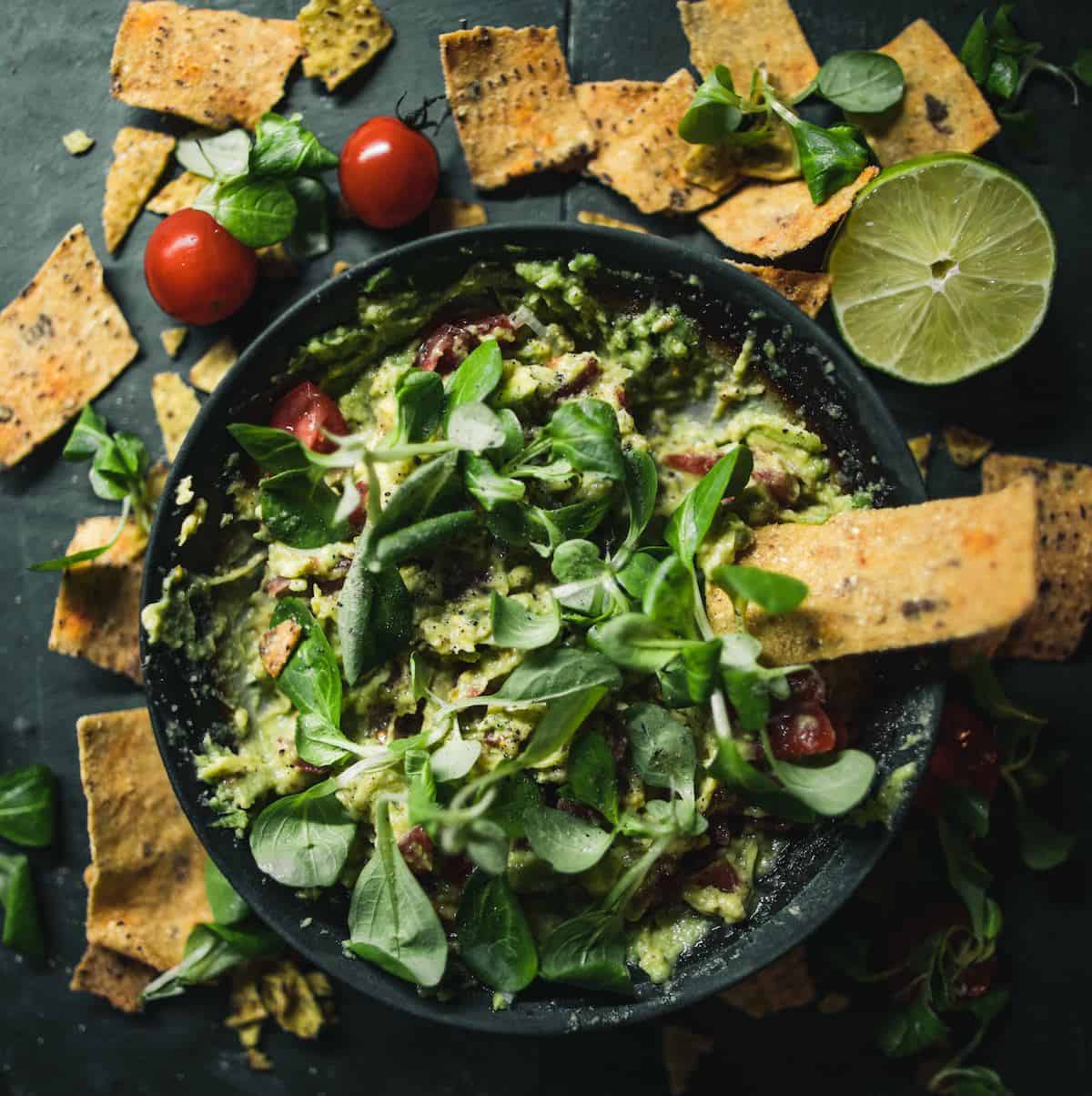 Use Leftover Halloween Candy tortilla chips for taco salad