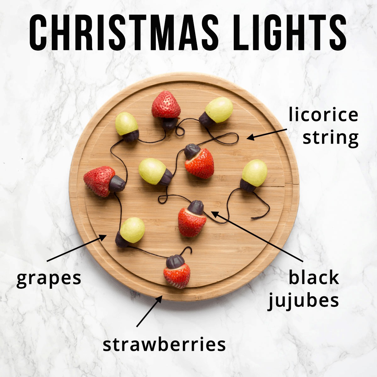 Christmas Snacks: Healthy and Easy! Christmas Lights 