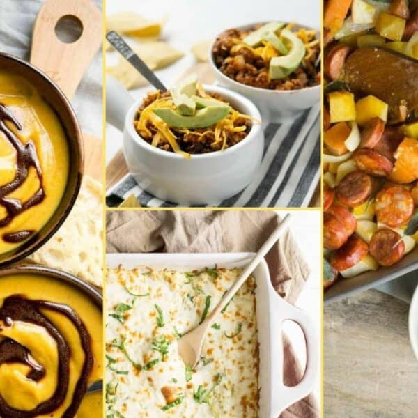 a Collage of photos for the supper club meal plan number 81
