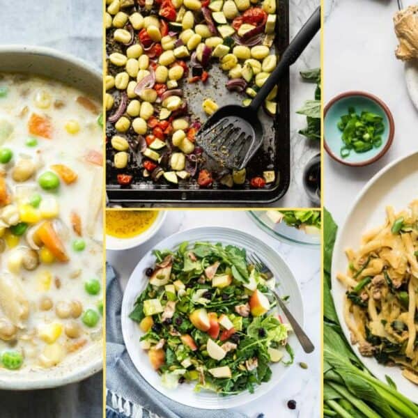 a Collage of photos for the supper club meal plan number 89